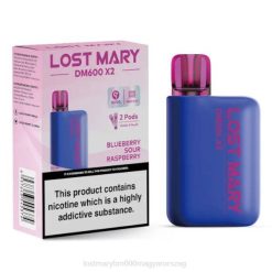 LOST MARY bm 3500 ár elveszett mary dm600 x2 eldobható vape NFR4202 áfonyás savanyú málna