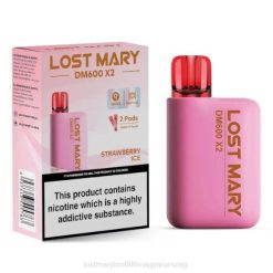 LOST MARY hungary elveszett mary dm600 x2 eldobható vape NFR4205 eper jég