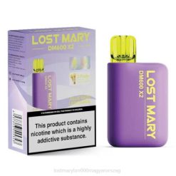 LOST MARY review elveszett mary dm600 x2 eldobható vape NFR4188 kék razz limonádé