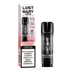 LOST MARY review elveszett mary tappo előretöltött hüvelyek - 20 mg - 2 db NFR4178 eper málna
