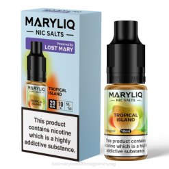LOST MARY review elveszett maryliq nic sók - 10ml NFR4218 tropikus