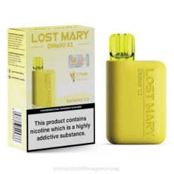 LOST MARY vape 3500 magyarország elveszett mary dm600 x2 eldobható vape NFR4187 banán jég