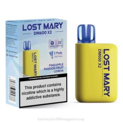 LOST MARY vape 3500 magyarország elveszett mary dm600 x2 eldobható vape NFR4197 ananász maracuja citrom