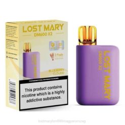 LOST MARY vape elveszett mary dm600 x2 eldobható vape NFR4190 áfonyás felhő